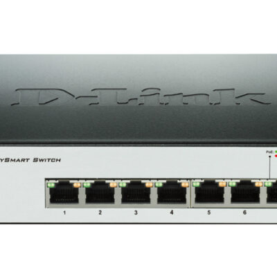 D-Link DGS-1100-08P 8-Port Gigabit PoE Smart Managed Switch