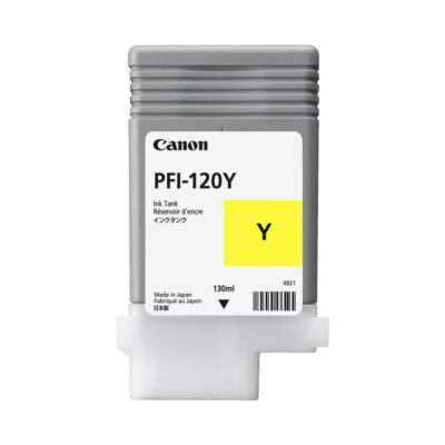 Canon PFI-120 Yellow Ink Tank 130ml (2888C001AA)