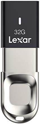 256GB Lexar Fingerprint F35 USB 3.0 Flash Drive (LJDF35-256BBK)