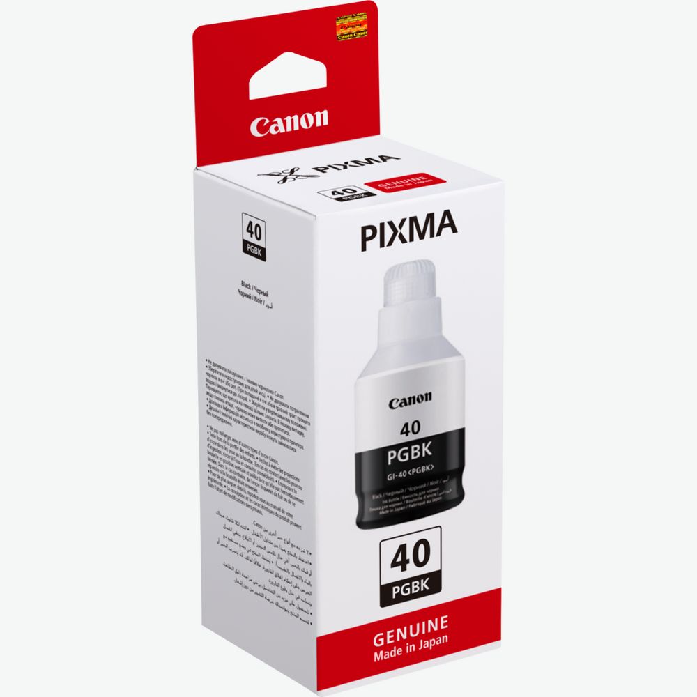 Canon Ink Bottle GI-40 Black (3385C001AA) 2 Canon Ink Bottle GI-40 Black (3385C001AA) - Image 2