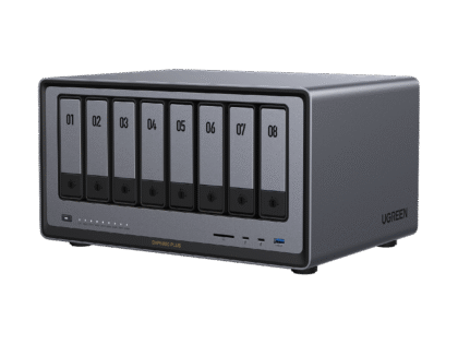 UGREEN CM755 DXP8800 Plus 8-Bay High-Performance Desktop NAS (Diskless) Intel i5-1235U 10-Core, 8GB DDR5, 128GB SSD