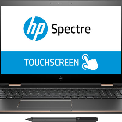 HP Spectre x360 15-ch000 Intel Core i7 8th Gen 16GB RAM 512GB SSD 2GB NVIDIA Graphics 15.6″ Touchscreen (Grade A)