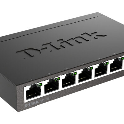 D-Link DGS-108/B 8-Port Gigabit Unmanaged Desktop Switch