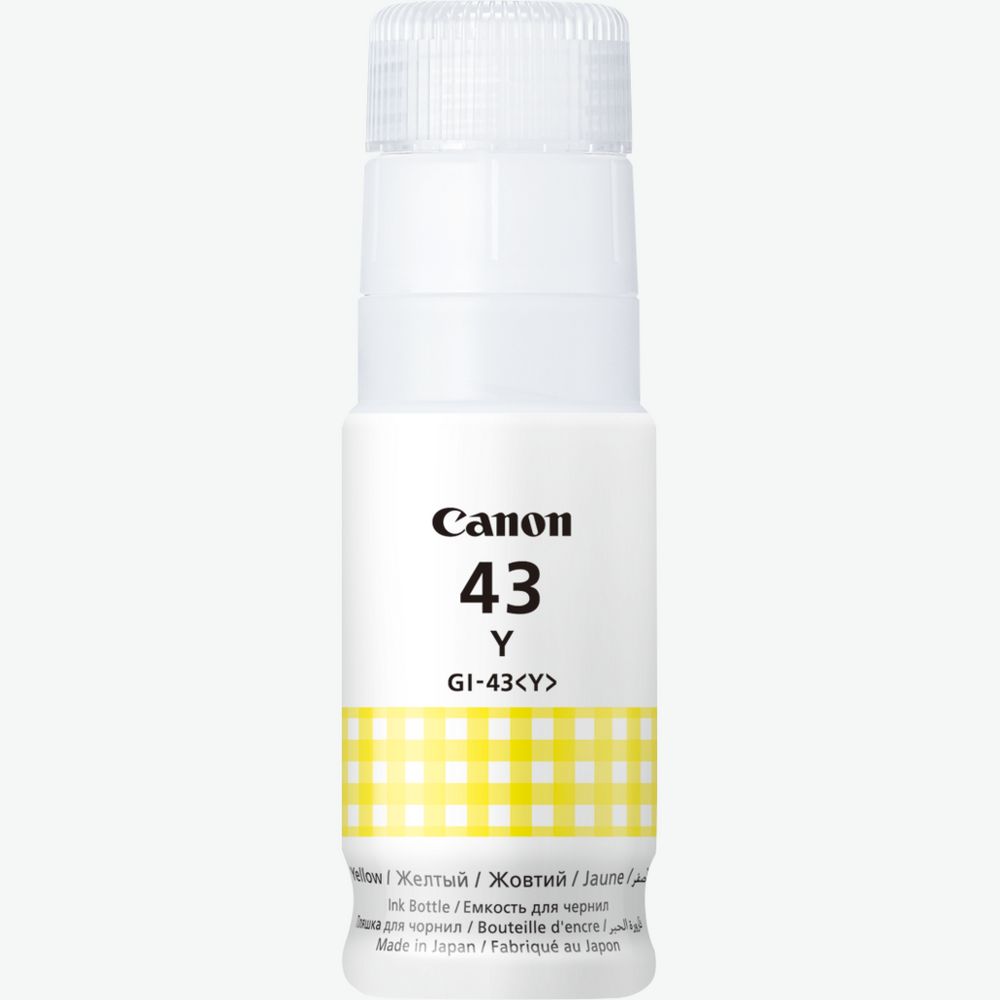 Canon Ink Bottle GI-43 Yellow (4689C001AA) 1 Canon Ink Bottle GI-43 Yellow (4689C001AA)
