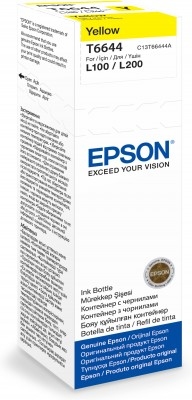 Epson T6644 EcoTank Yellow Ink Bottle 70ml (C13T66444A)