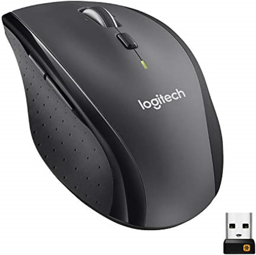 Logitech M705 Marathon Wireless Mouse Black (910-001949) 1 Logitech M705 Marathon Wireless Mouse Black (910-001949)