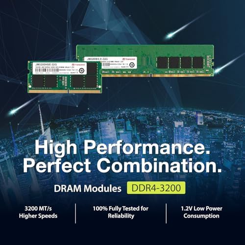 Transcend Laptop RAM DDR4 8GB So-DIMM 3200Mbps 3 Transcend Laptop RAM DDR4 8GB So-DIMM 3200Mbps - Image 3
