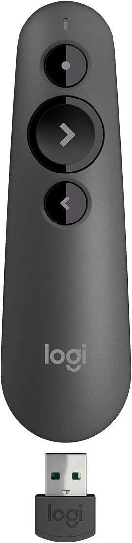Logitech R500s Bluetooth Presentation Remote Graphite (910-005843)