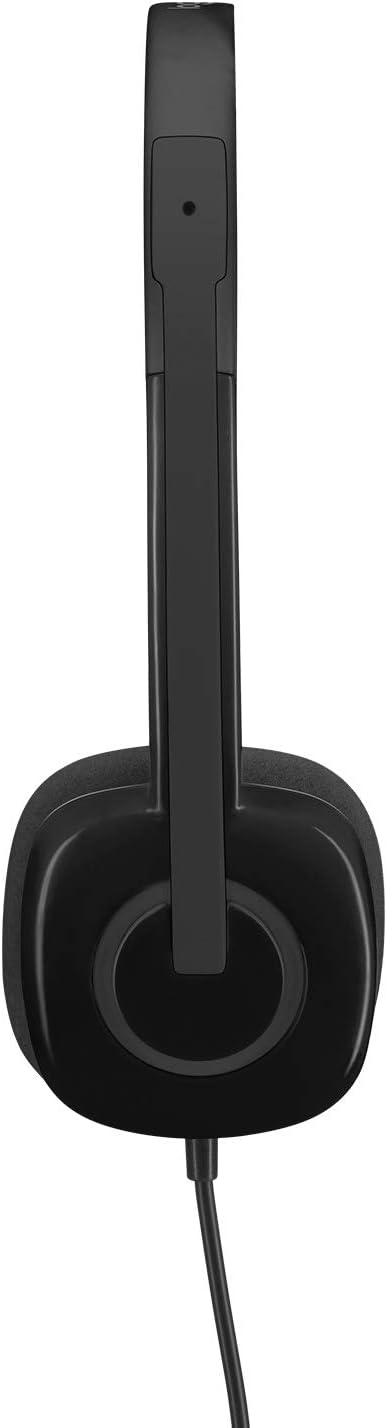 Logitech Stereo Headset H151 Black 3.5mm Jack (981-000589) 3 Logitech Stereo Headset H151 Black 3.5mm Jack (981-000589) - Image 3