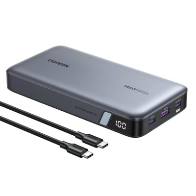 UGREEN PB205 25000mAh 145W Two-way Fast Charging Laptop Power Bank Black