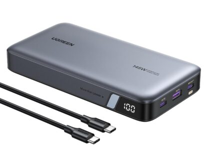 UGREEN PB205 25000mAh 145W Two-way Fast Charging Laptop Power Bank Black