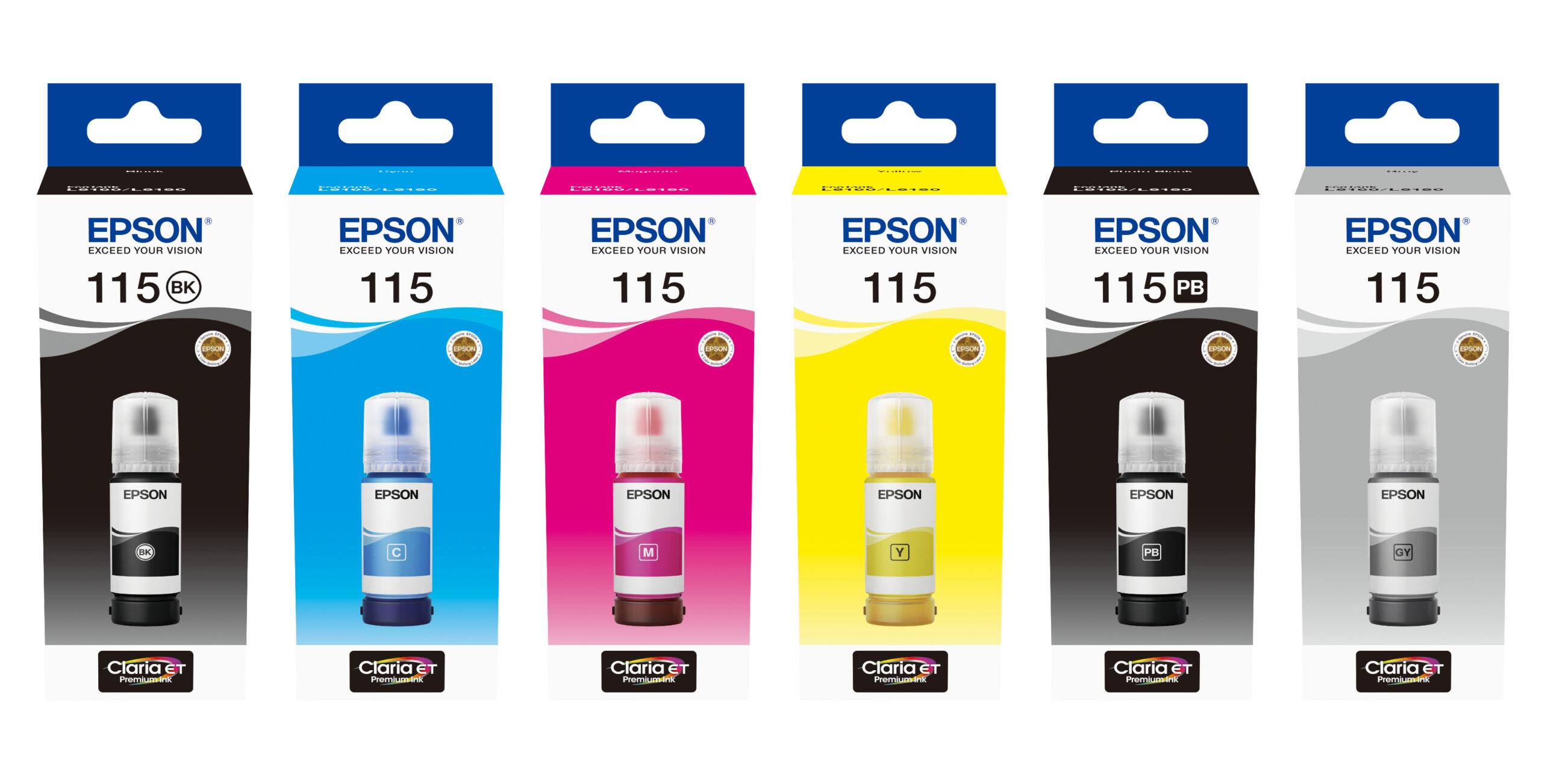 Epson 115 EcoTank Cyan Ink Bottle 70ml (C13T07D24A) 2 Epson 115 EcoTank Cyan Ink Bottle 70ml (C13T07D24A) - Image 2