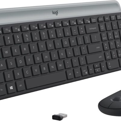 Logitech MK470 Slim Wireless Keyboard and Mouse Combo (920-009204)