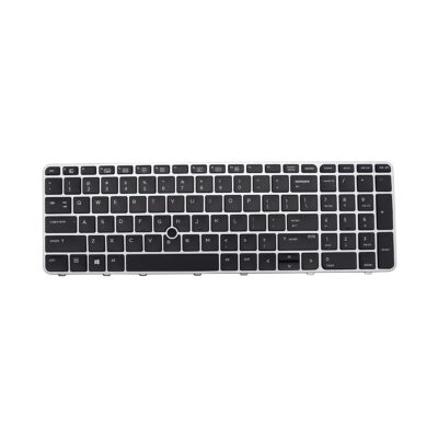 HP EliteBook 850 G3-G4/755 G3-G4/ZBook 15u G3-G4 Keyboard, Non-Backlit (P/N 822578-001)