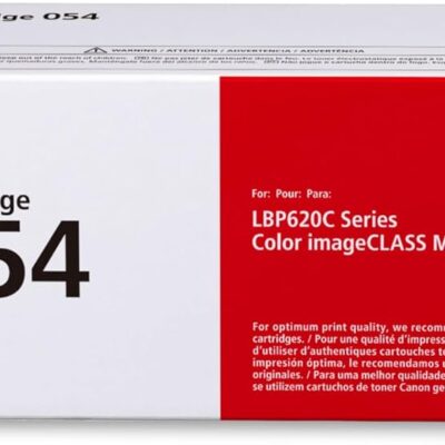 Canon 054 Magenta Toner Cartridge for MF641Cdw MF643Cdw Yield 1200 Pages (3022C002AA)