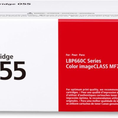 Canon 055 Magenta Toner Cartridge for MF742Cdw MF744Cdw Yield 2100 Pages (3014C003AA)