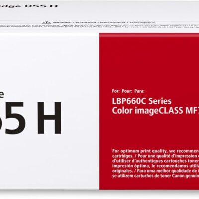 Canon 055 Yellow Toner Cartridge for MF742Cdw MF744Cdw Yield 2100 Pages (3013C003AA)