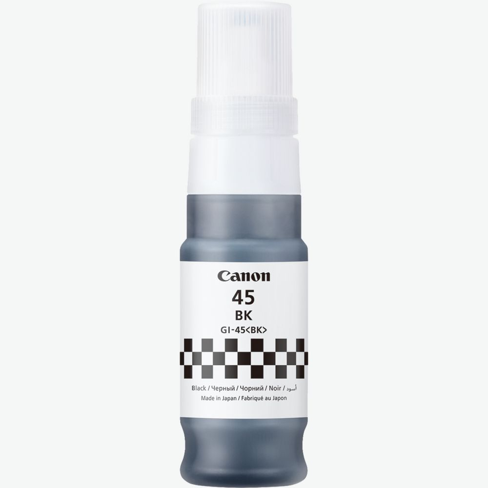 Canon GI-45 BK Black Ink Bottle (6288C001AA) 1 Canon GI-45 BK Black Ink Bottle (6288C001AA)