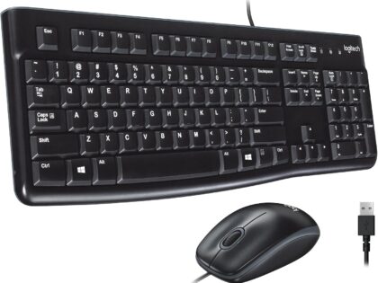 Logitech MK120 Wired Keyboard and Mouse Combo (920-002562)
