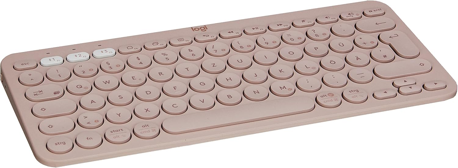 Logitech K380S Multi-Device Bluetooth Keyboard Tonal Rose (920-011853) 1 Logitech K380S Multi-Device Bluetooth Keyboard Tonal Rose (920-011853)