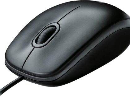 Logitech Business B100 Optical USB Wired Mouse (910-003357)