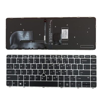 HP EliteBook 840 G3-G4 Keyboard, Non-Backlit (P/N 821177-001)