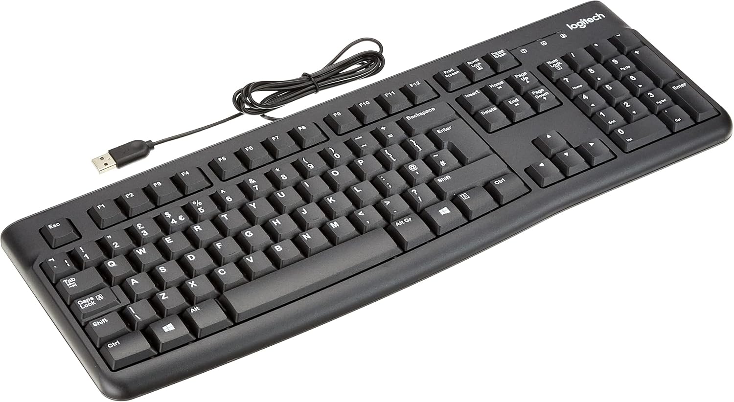 Logitech USB Wired Keyboard K120 (920-002508) 1 Logitech USB Wired Keyboard K120 (920-002508)