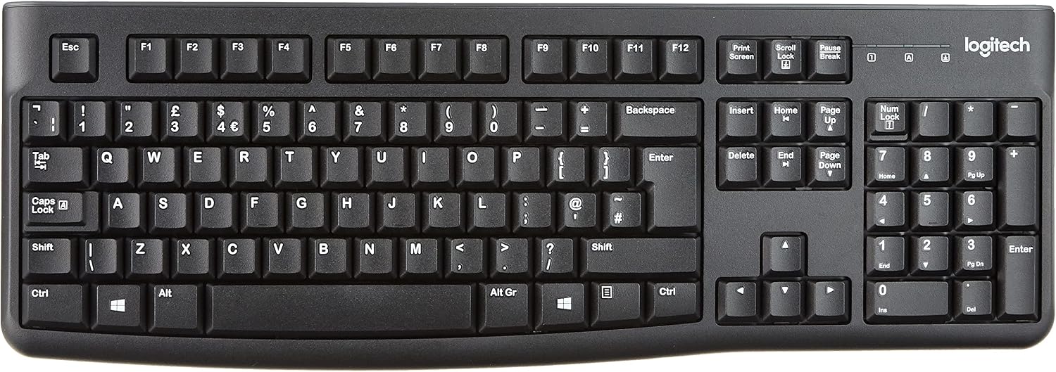 Logitech USB Wired Keyboard K120 (920-002508) 2 Logitech USB Wired Keyboard K120 (920-002508) - Image 2