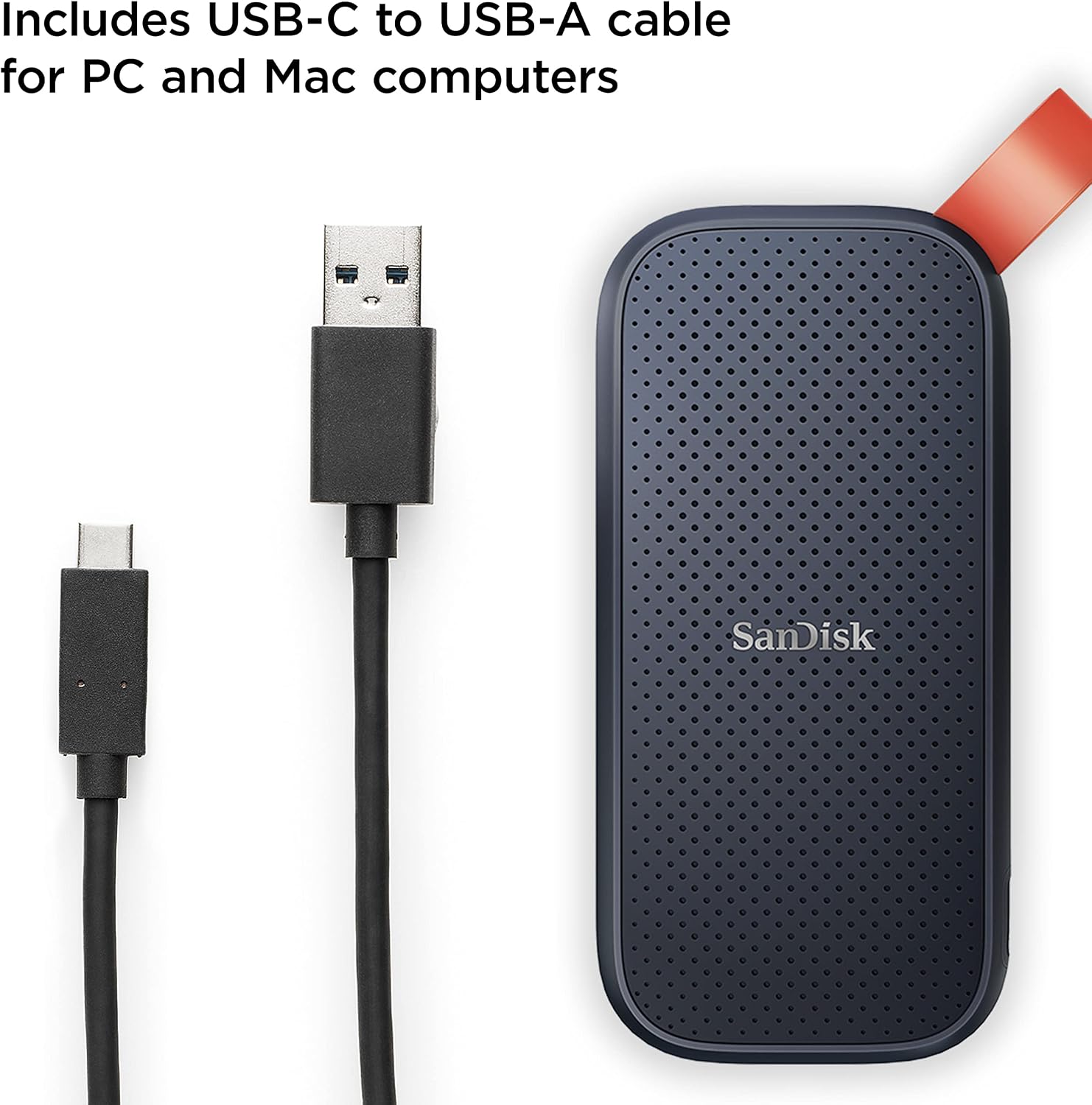 SanDisk E30 Portable External SSD 1TB (SDSSDE30-1T00-G26) 3 SanDisk E30 Portable External SSD 1TB (SDSSDE30-1T00-G26) - Image 3