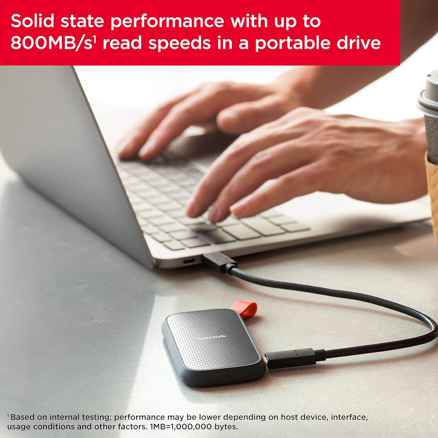 SanDisk E30 Portable External SSD 2TB (SDSSDE30-2T00-G26) 4 SanDisk E30 Portable External SSD 2TB (SDSSDE30-2T00-G26) - Image 4