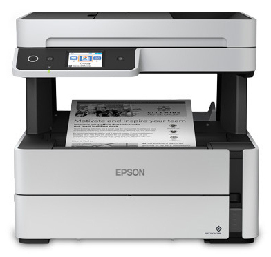 Epson M3170, EcoTank Wireless Monochrome Multifunction Printer with Fax