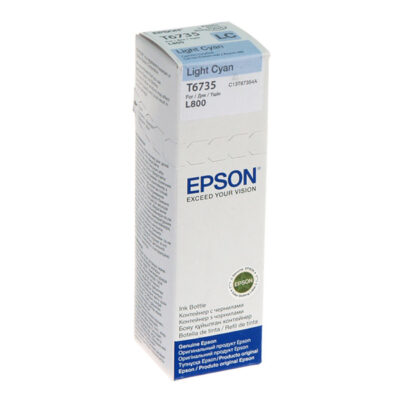 Epson T6735 EcoTank Light Cyan Ink Bottle 70ml (C13T67354A)