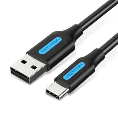 Vention USB 2.0 A Male to C Male 3A Cable 1.5M Black