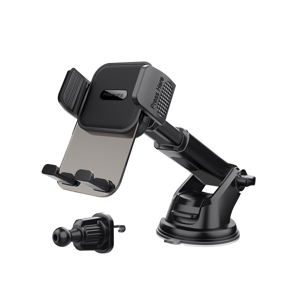 Promate TransHold-ext Transparent Smartphone Cradle Car Mount Kit (TRANSHOLD-EXT) 1 Promate TransHold-ext Transparent Smartphone Cradle Car Mount Kit (TRANSHOLD-EXT)