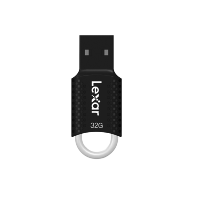 32GB Lexar JumpDrive V40 USB 2.0 Flash Drive (LJDV40-32GAB)