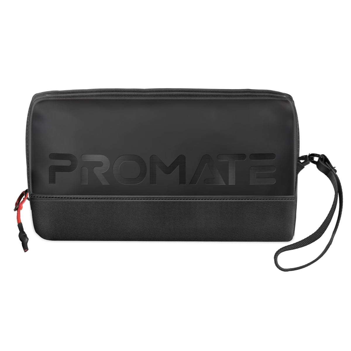 Promate Vali Lightweight Tech Accessory Pouch, Nylon Fabric, Multiple Pockets (VALI.BLACK/BLUE) 1 Promate Vali Lightweight Tech Accessory Pouch, Nylon Fabric, Multiple Pockets (VALI.BLACK/BLUE)