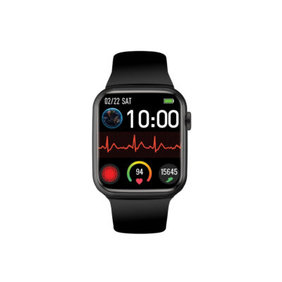 Promate XWatch-B19 IP67 Fitness Tracker Smartwatch, 1.91" TFT Display, Graphite (XWATCH-B19.BLACK)