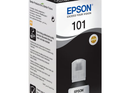 Epson 101 EcoTank Black Ink Bottle 127ml (C13T03V14A)