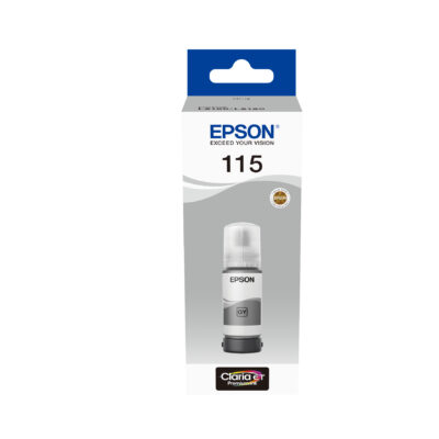 Epson 115 EcoTank Grey Ink Bottle 70ml (C13T07D54A)
