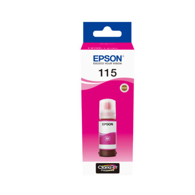 Epson 115 EcoTank Magenta Ink Bottle 70ml (C13T07D34A)