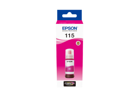 Epson 115 EcoTank Magenta Ink Bottle 70ml (C13T07D34A)