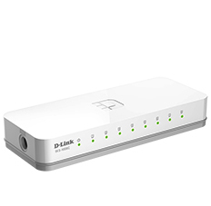 D-Link DES-1008C/B 8 Port 10/100Base-T Unmanaged Switch