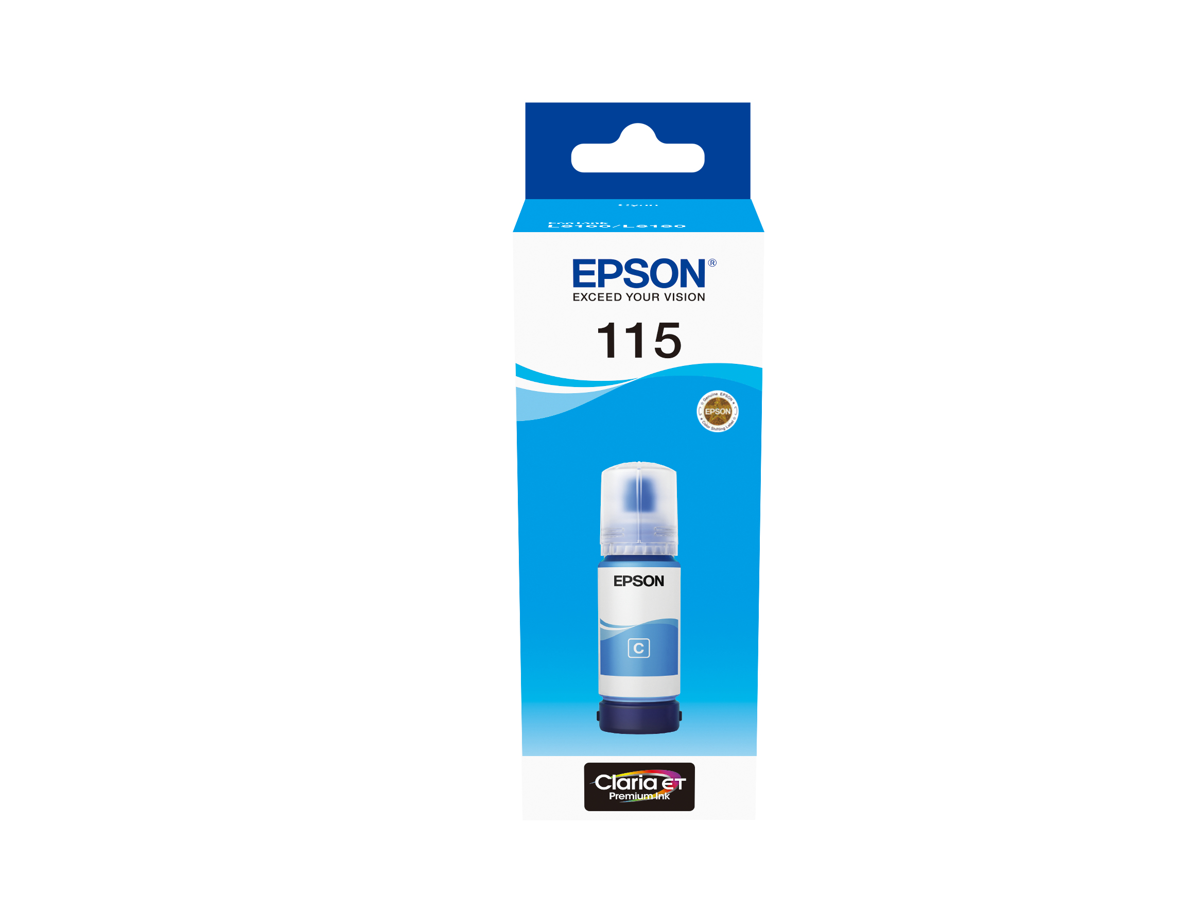Epson 115 EcoTank Cyan Ink Bottle 70ml (C13T07D24A) 1 Epson 115 EcoTank Cyan Ink Bottle 70ml (C13T07D24A)