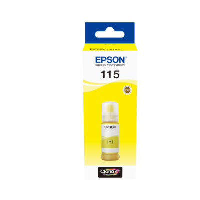 Epson 115 EcoTank Yellow Ink Bottle 70ml (C13T07D44A)