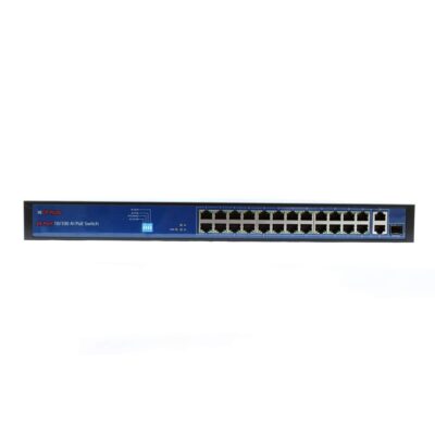 CP Plus 24 Port AI PoE Switch 2 Giga 1 Giga SFP (CP-ANW-HP24G2F1-25)