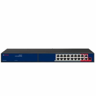 CP Plus 16 Port AI PoE Switch 2 Giga 1 Giga SFP (CP-ANW-HP16G2F1-N30)