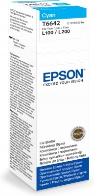 Epson T6642 EcoTank Cyan Ink Bottle 70ml (C13T66424A)