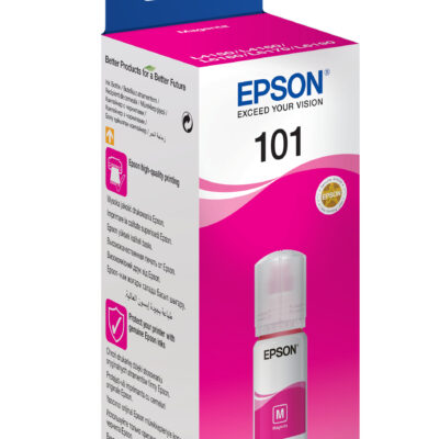 Epson 101 EcoTank Magenta Ink Bottle 70ml (C13T03V34A)