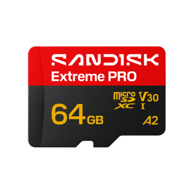 SanDisk Extreme Pro microSD UHS-I Card 64GB, 200MB/s Read, 90MB/s Write (SDSQXCU-064G-GN6MA)
