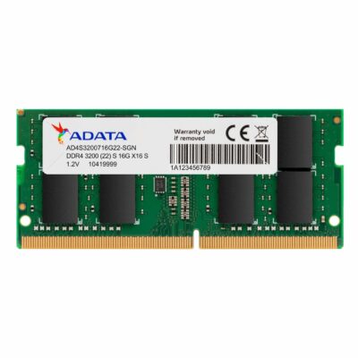 ADATA DDR4 Laptop RAM 16GB 3200MHz SODIMM
